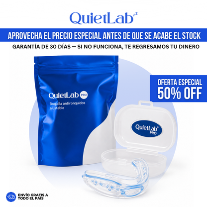 QuietLab Pro® — Dispositivo Antironquido Ajustable