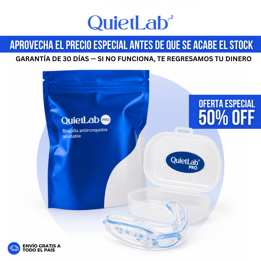 QuietLab Pro® — Dispositivo Antironquido Ajustable
