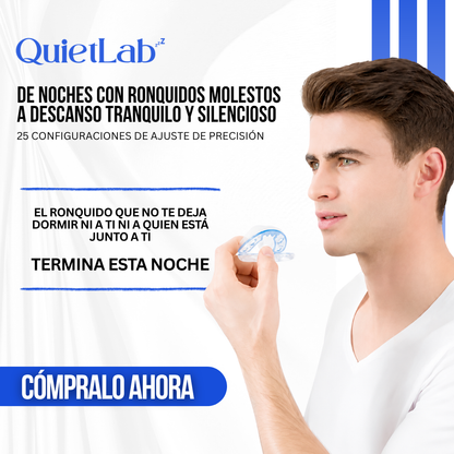 QuietLab Pro® — Dispositivo Antironquido Ajustable