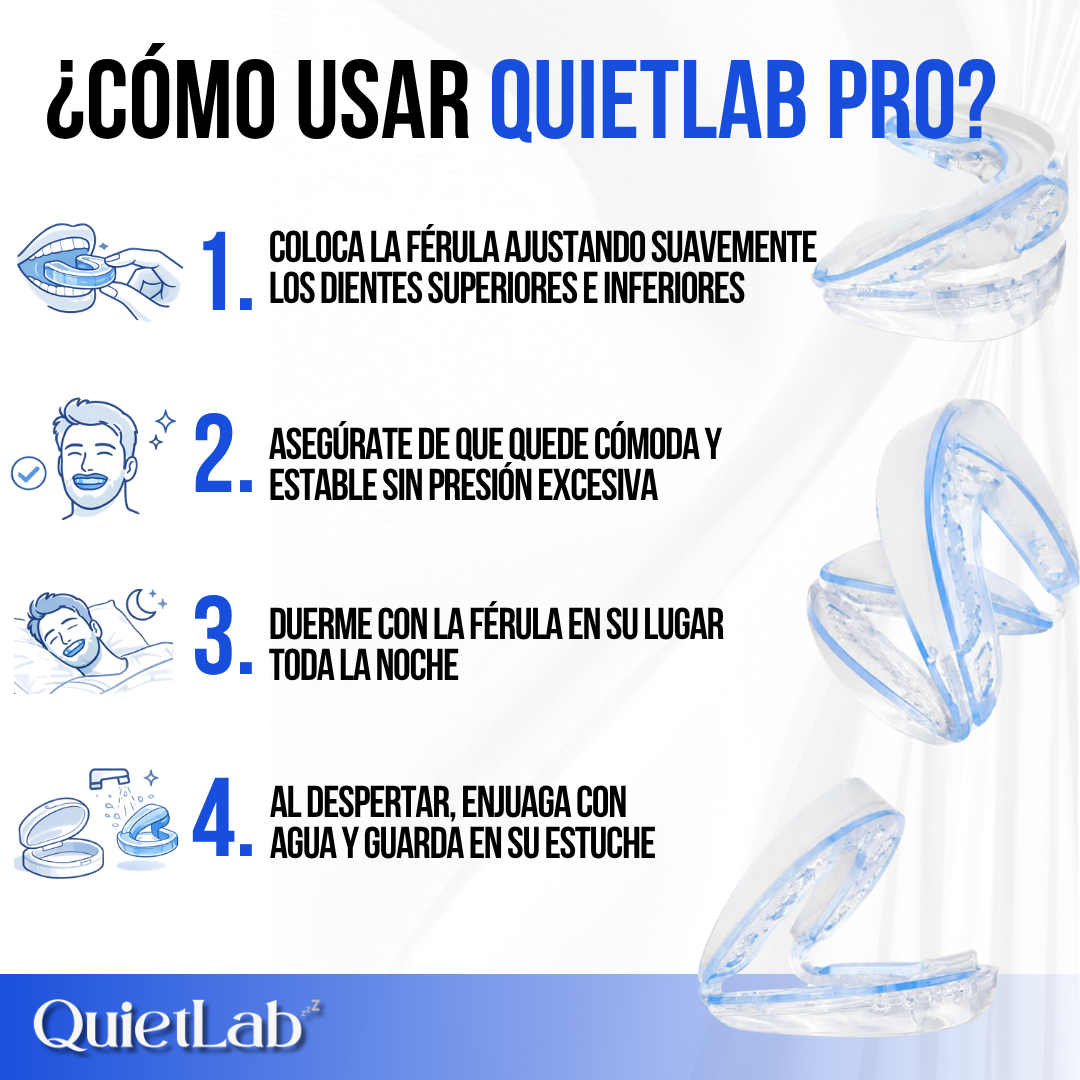 QuietLab Pro® — Dispositivo Antironquido Ajustable