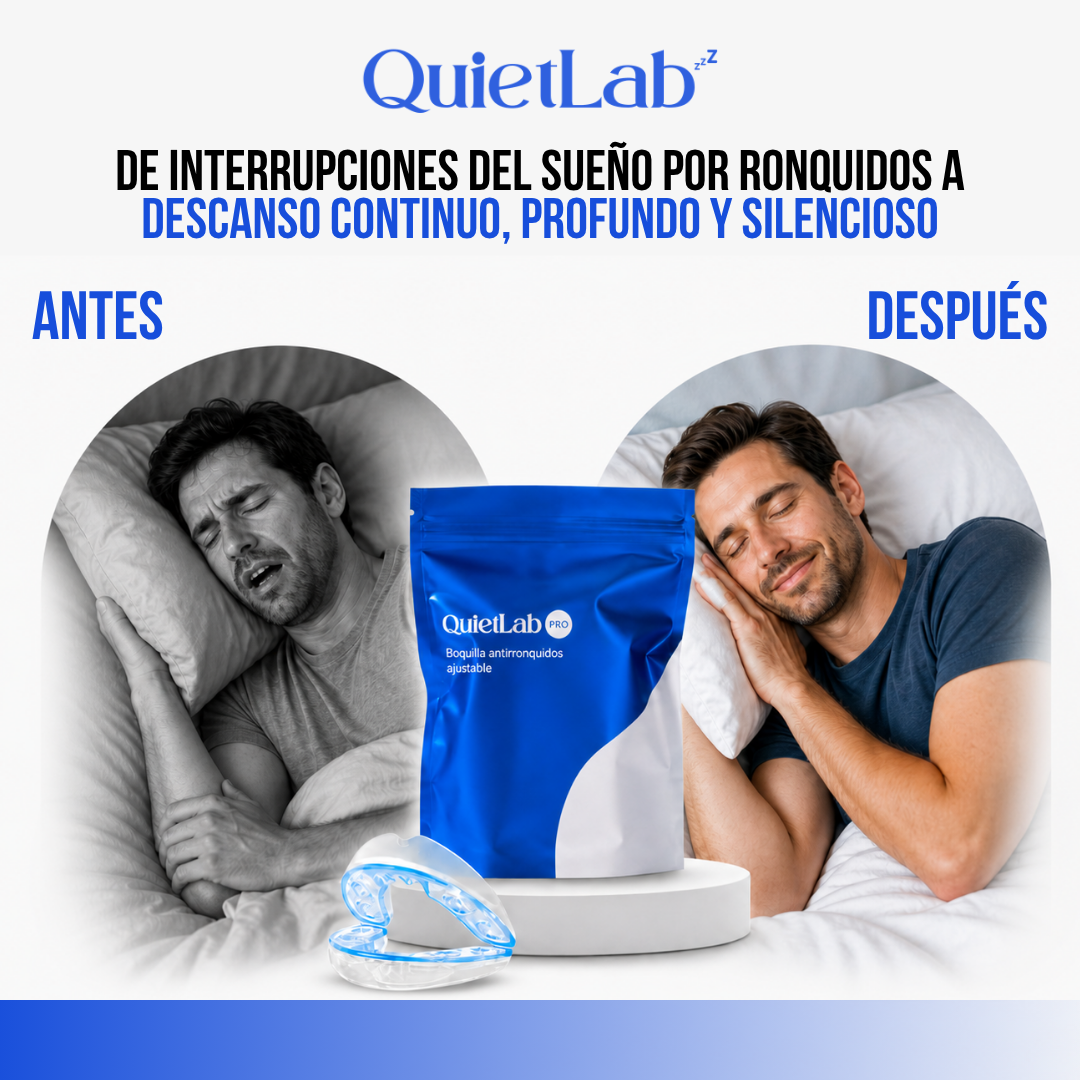 QuietLab Pro® — Dispositivo Antironquido Ajustable
